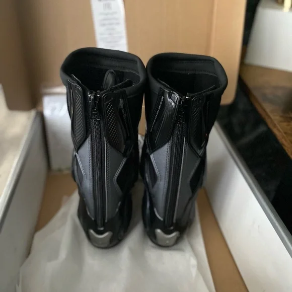 Black Motorcycle Boots
